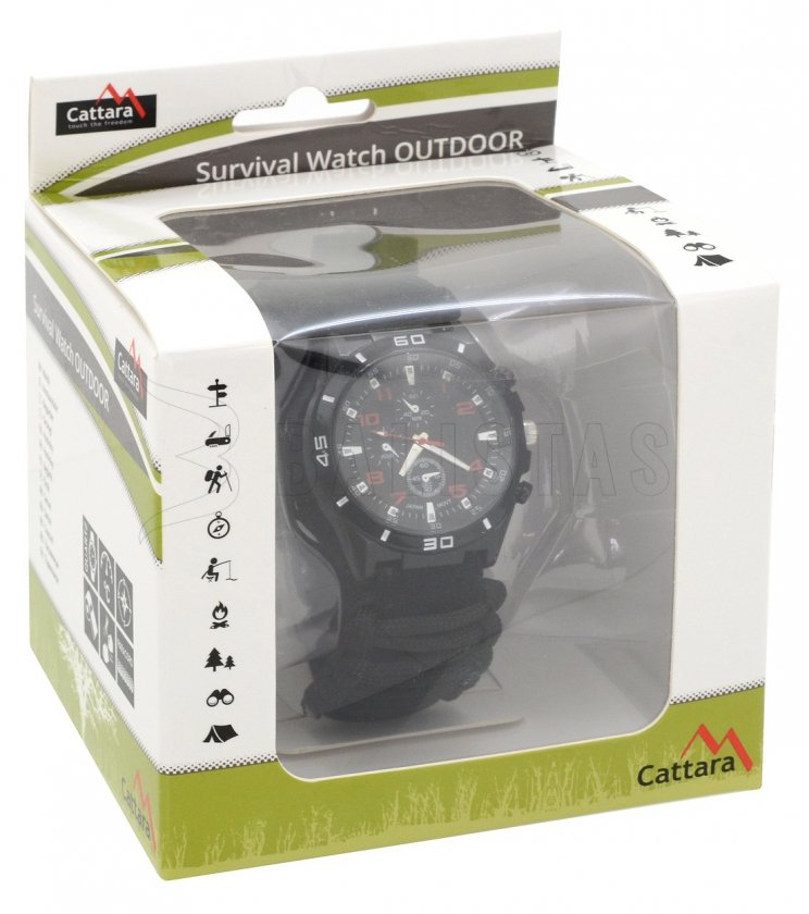 Reloj Outdoor con termómetro