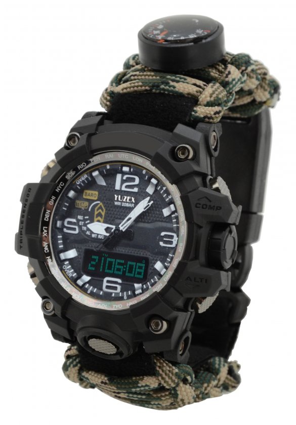 Reloj outdoor con termómetro Waterproof