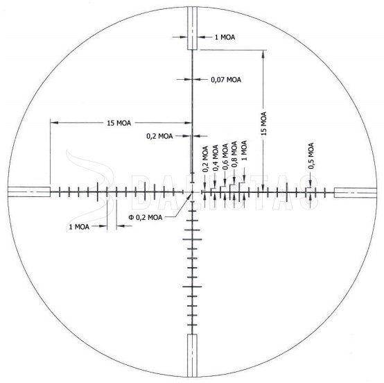 FOMEI 6-24x50 FOREMAN HTC PRO (THD)