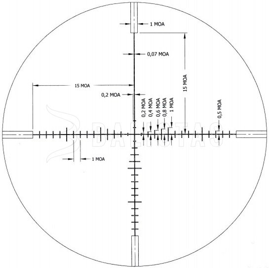 FOMEI 6-24x50 FOREMAN HTC PRO (THC)