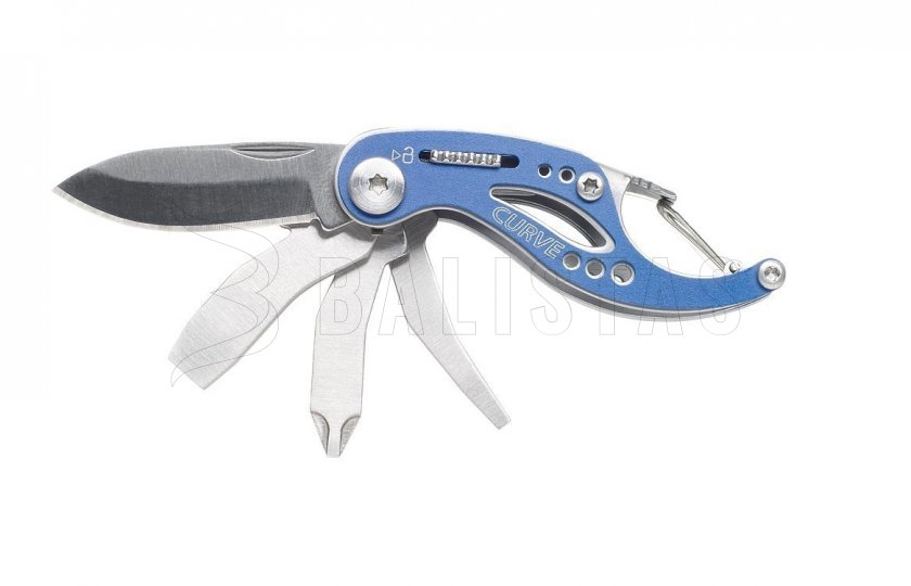 Cuchillo multifuncional de cierre Gerber Curve azul