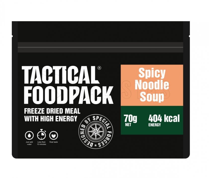 Comida deshidratada - sopa de fideos picante Tactical Foodpack