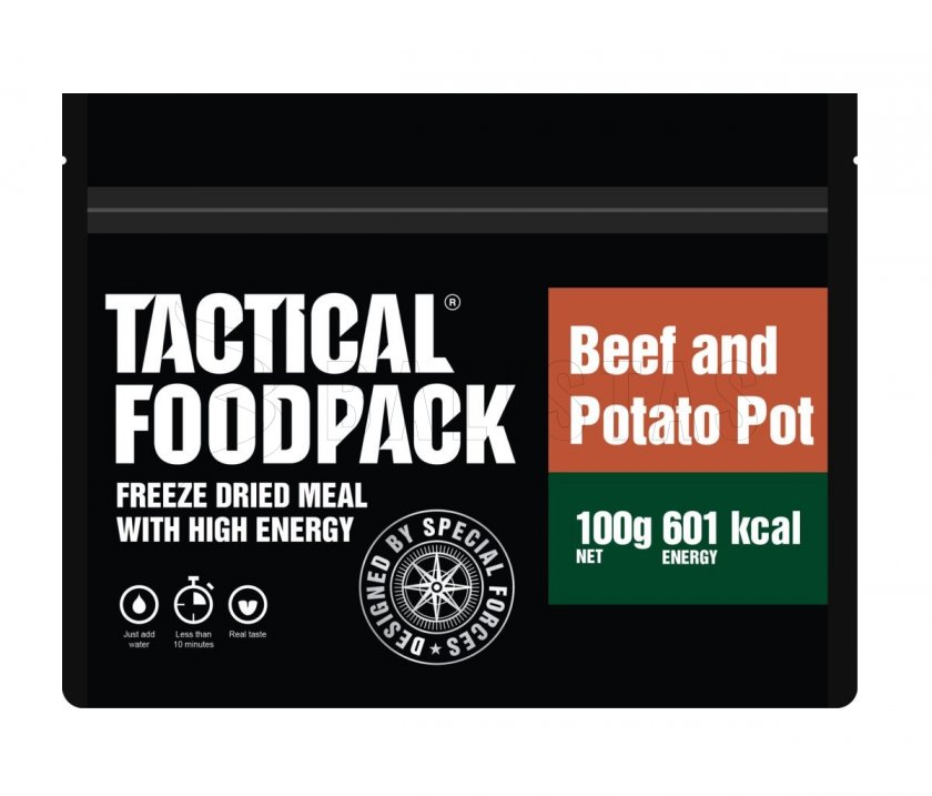 Comida deshidratada - ternera con patatas Tactical Foodpack