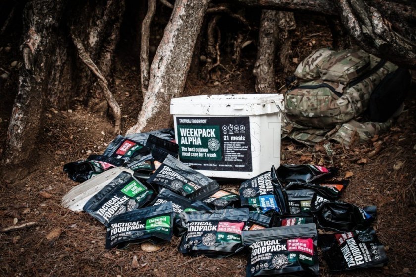Set 21x Survival MRE comida deshidratada - Weekpack Alpha Tactical Foodpack