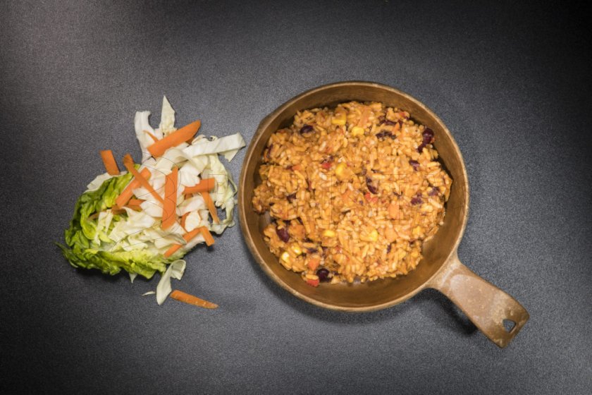 Comida deshidratada - verduras con arroz Tactical Foodpack
