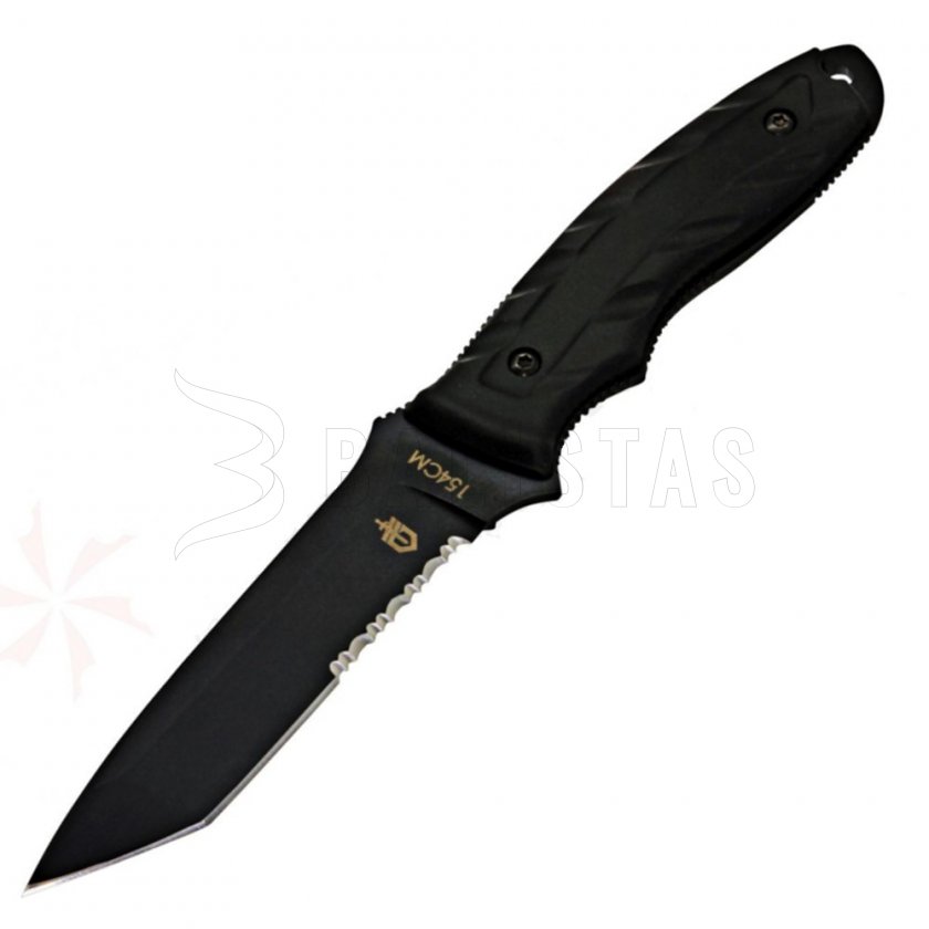 Cuchillo de combate Gerber CFB, Tanto, negro