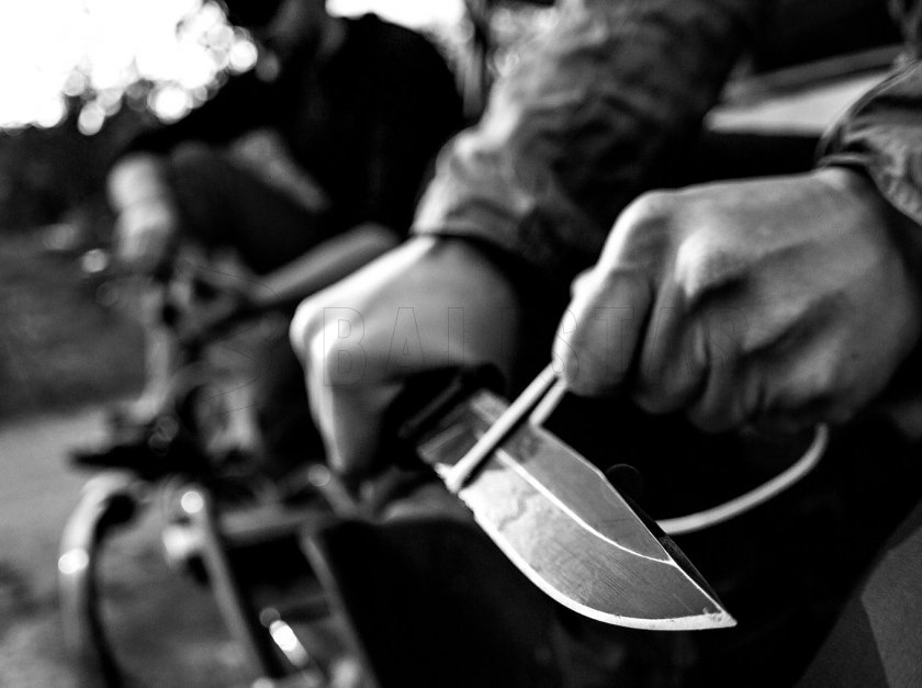Navaja Gerber StrongArm con hoja combinada