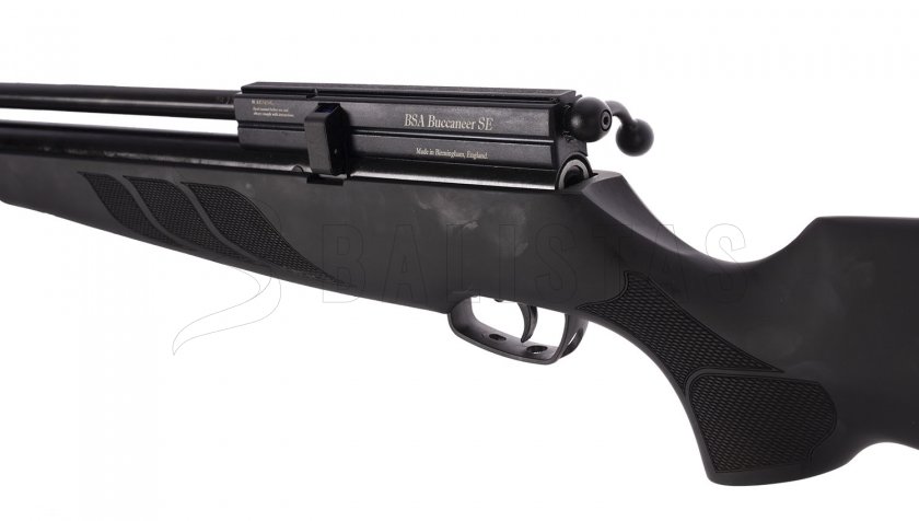 Carabina de aire comprimido BSA Buccaneer SE Negra 4,5mm