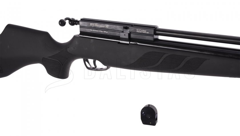 Carabina de aire comprimido BSA Buccaneer SE Negra 5,5mm