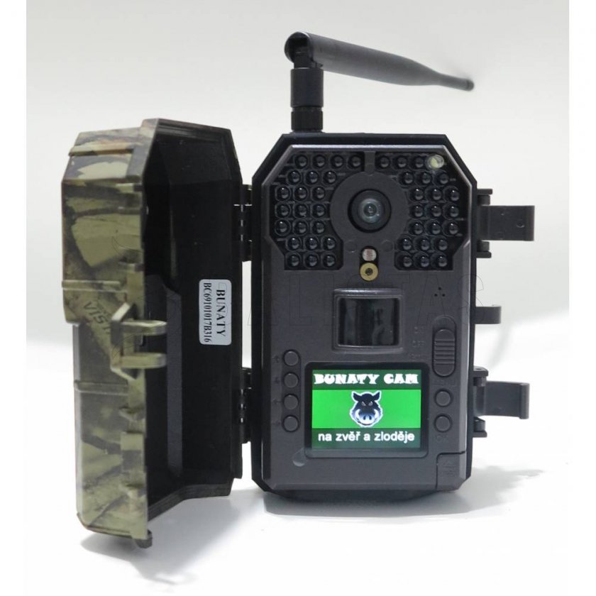 Trampa fotográfica Bunaty Wide Full HD con GSM 4G