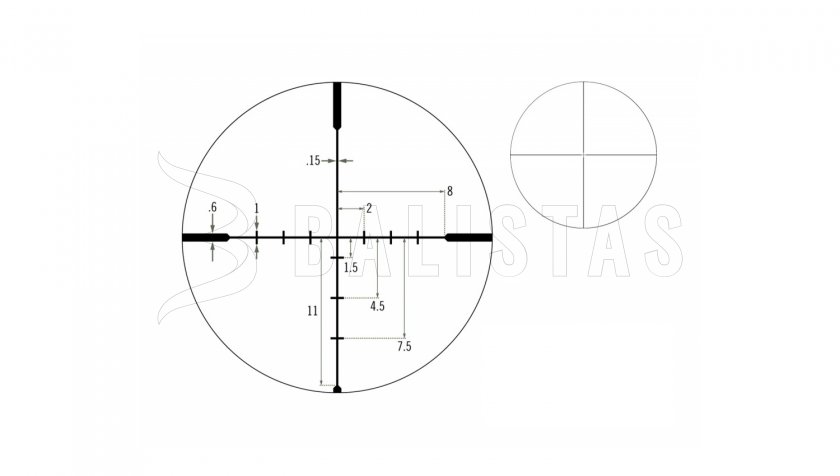 Visor Vortex Diamondback 4-12x40 BDC