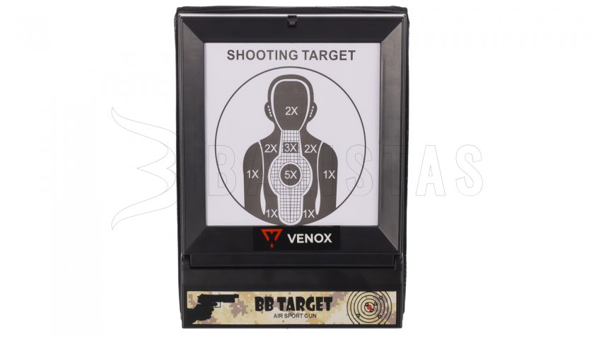 Campo de tiro Venox airsoft con red