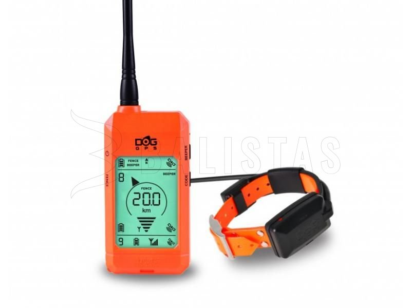 Localizador GPS Dogtrace DOG GPS X22 para 2 perros - Naranja