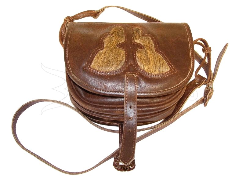 Cezar bolsa de caza marrón
