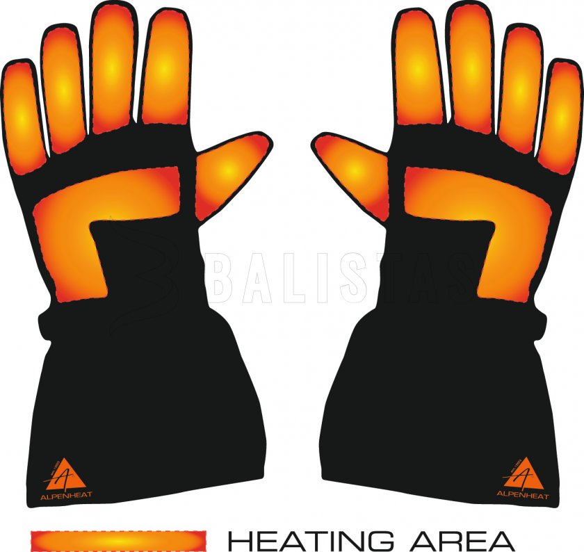 Guantes calefactables AG2 Fire-Glove - talla S