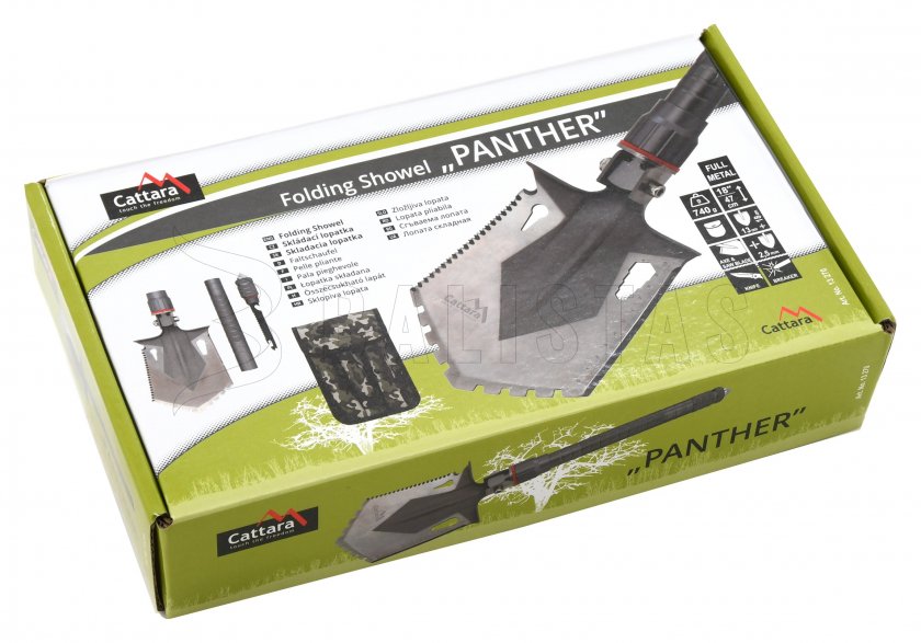 Pala plegable multifuncional Cattara PANTHER 47cm