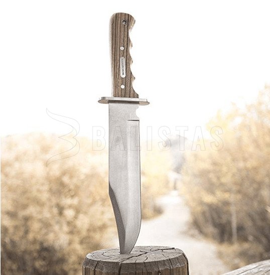 Cuchillo Winchester Double Barrel Bowie con funda