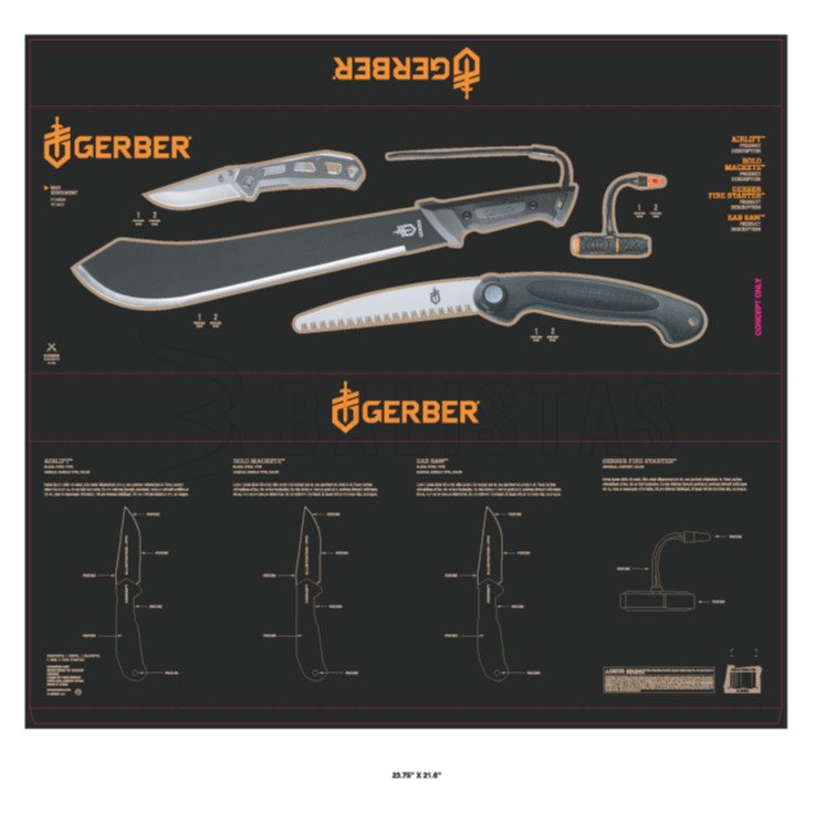 Kit de supervivencia Gerber Prepare + Prevail