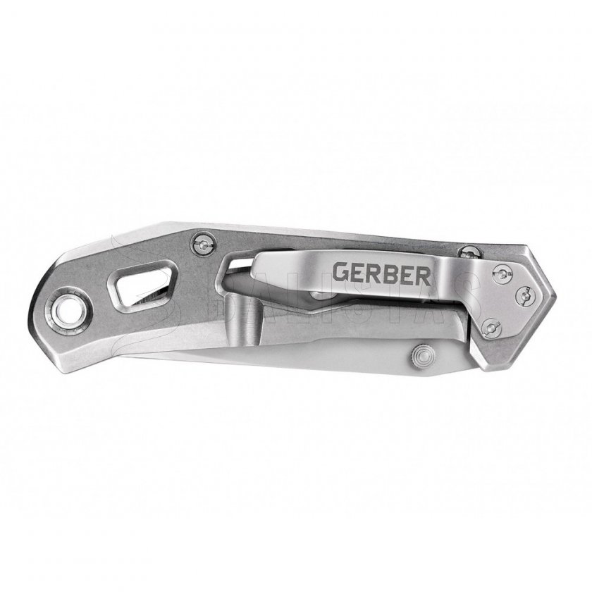 Cuchillo Gerber Airlift Plata + Cartera Barbill Plata