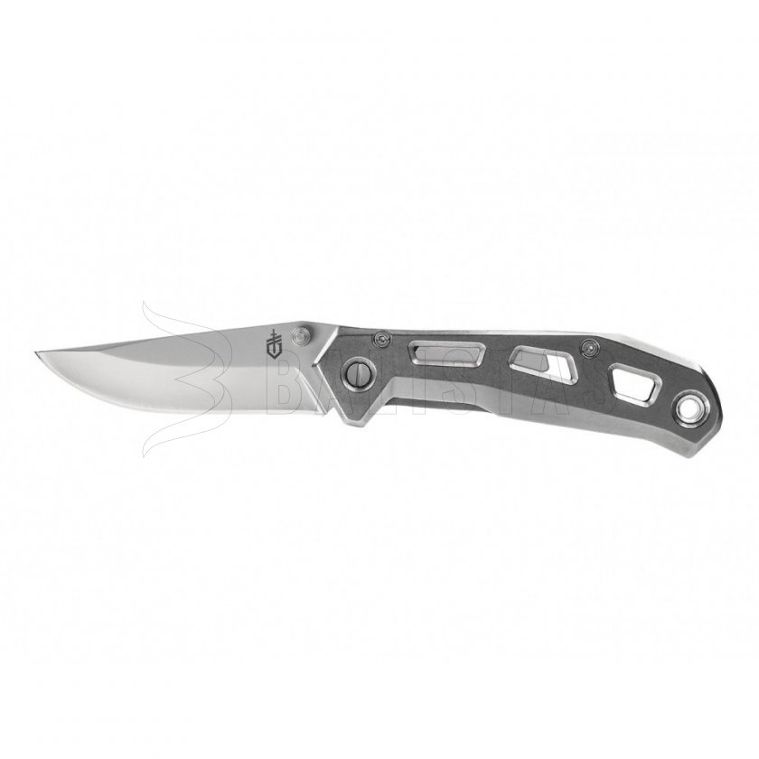 Cuchillo Gerber Airlift Plata + Cartera Barbill Plata