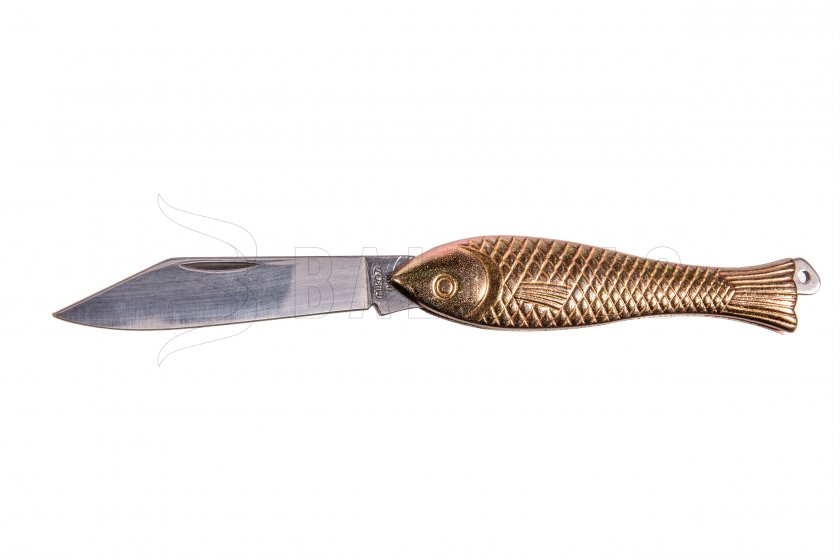 Cuchillo Mikov Fish oro