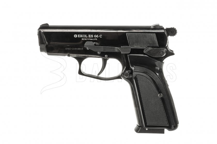Pistola de aire comprimido Ekol ES 66 Compact negra 4,5mm