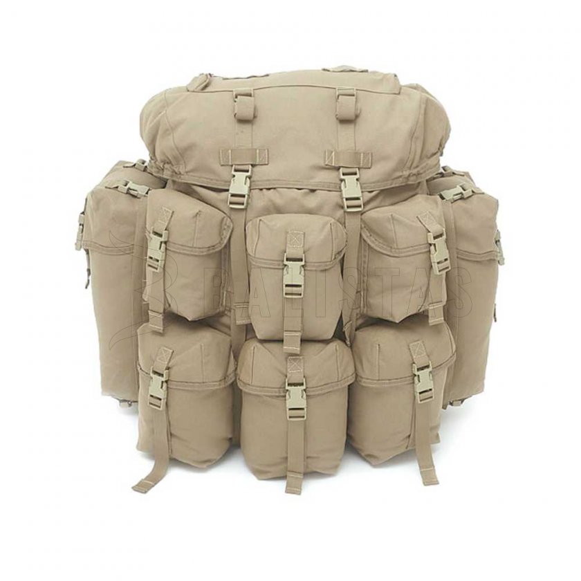 Mochila Warrior BMF Bergen Elite Ops 70l coyote