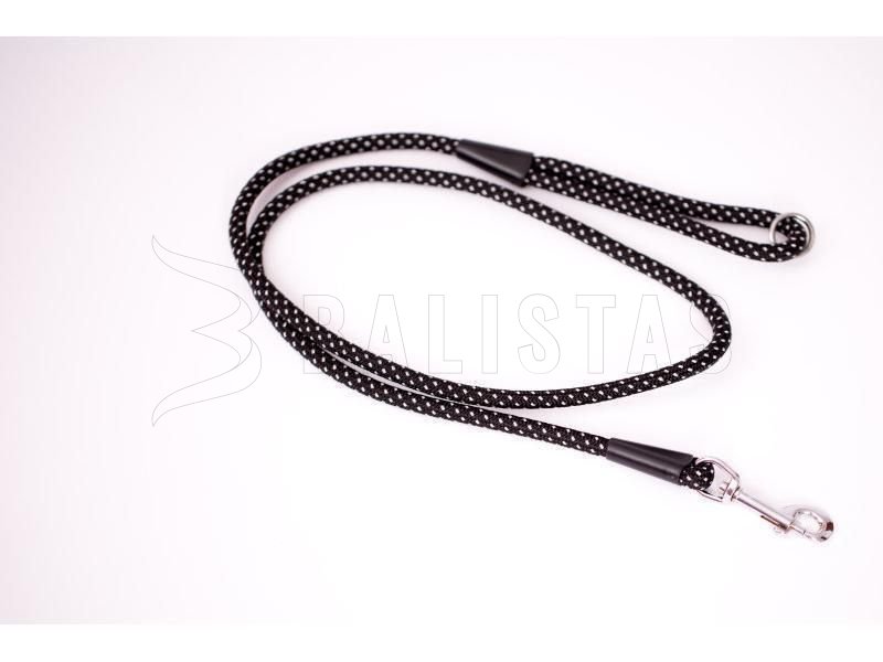 Correa Dogtrace reflectante 10mm 150cm negra