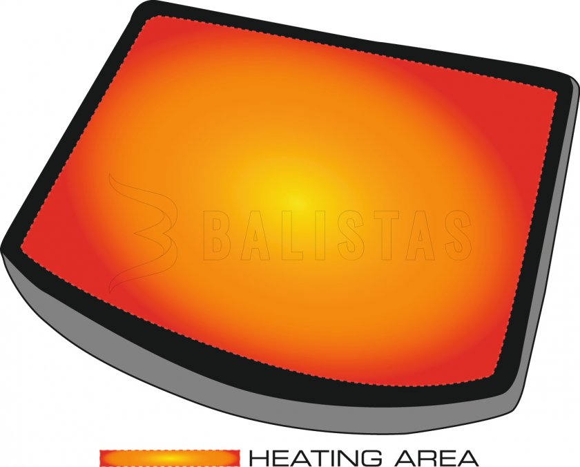 Cojín de asiento calefactable Alpenheat Fire-Cushion AJ7