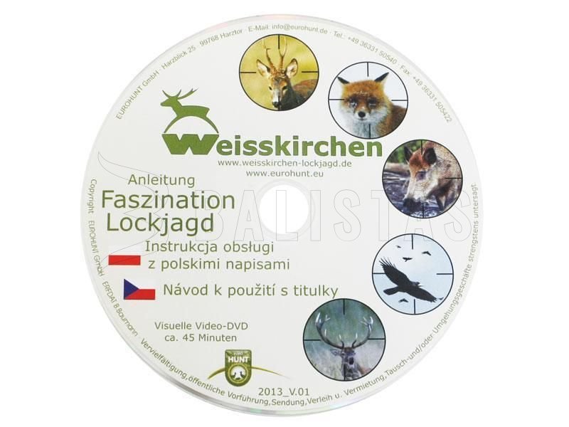 Señuelo de ciervo Eurohunt Weisskirchen de madera rara