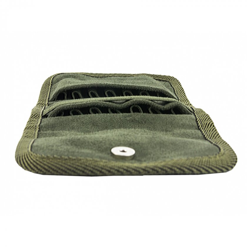 Funda para 14 cartuchos de bala Forsport 002 verde