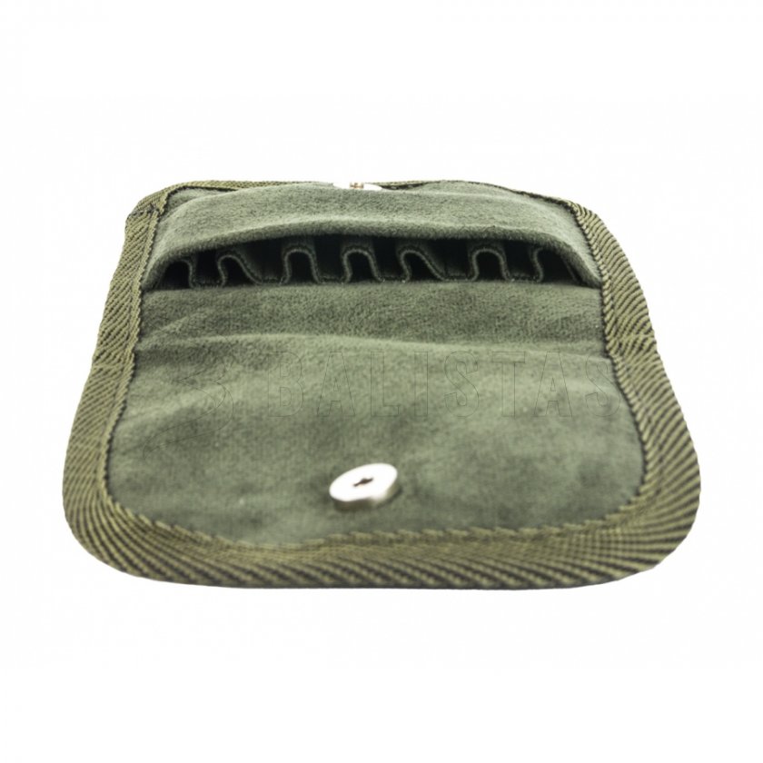 Estuche para 7 cartuchos de bolas Forsport 001 verde
