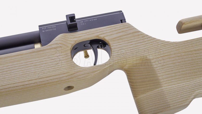 Carabina de aire Armour Biathlon 4,5mm Marrón