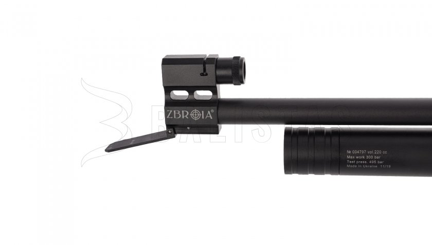 Carabina de aire Armour Biathlon 4,5mm Marrón