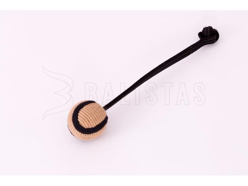 Pelota Dogtrace de yute con cuerda