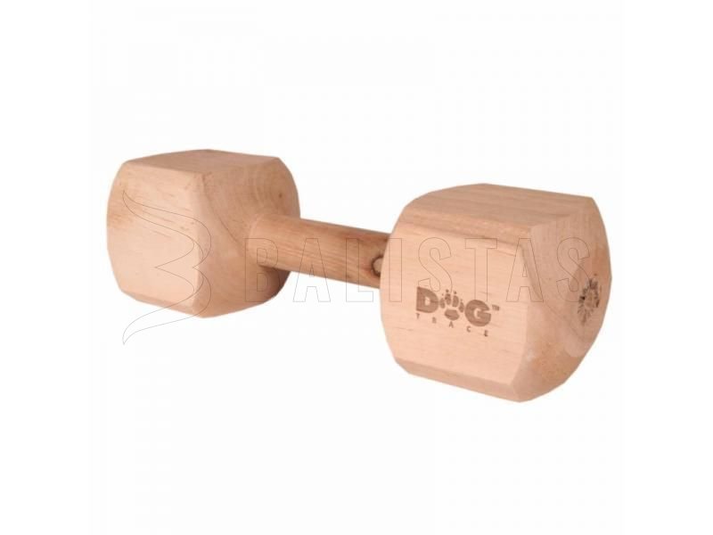 Mancuerna de madera Dogtrace 1000 g