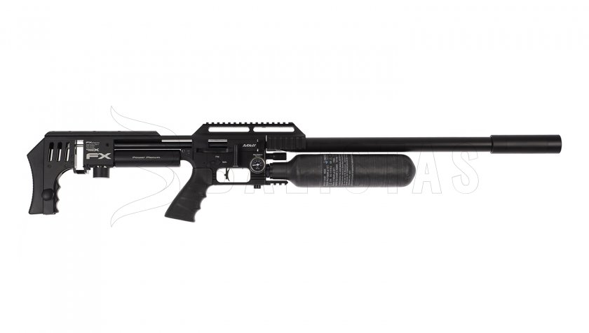 Carabina de aire comprimido FX Impact MKII Sniper Edition, Power Plenum, Negro 5,5mm