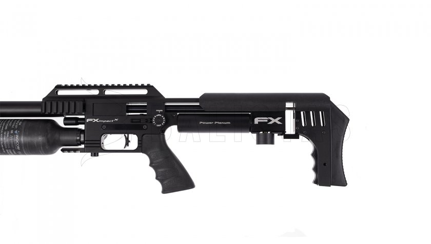Carabina de aire comprimido FX Impact MKII Sniper Edition, Power Plenum, Negro 5,5mm