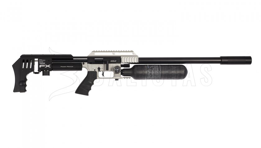 Carabina de aire comprimido FX Impact MKII Sniper Edition, Power Plenum, Plata 5,5mm