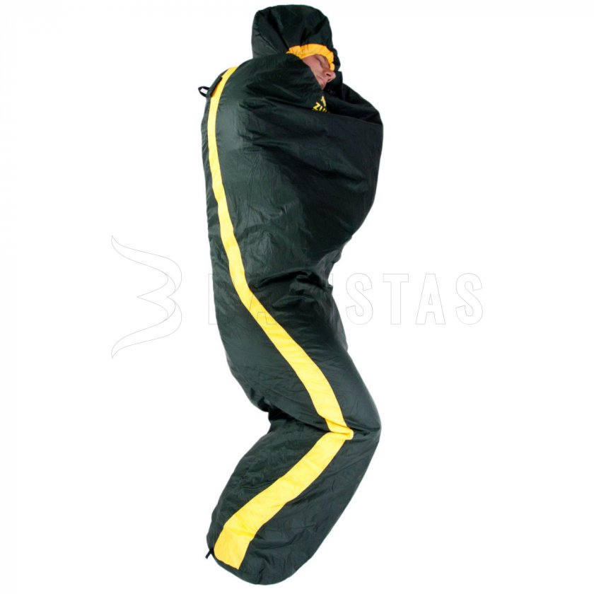 Saco de dormir Zulu Ultralight 900 175cm negro