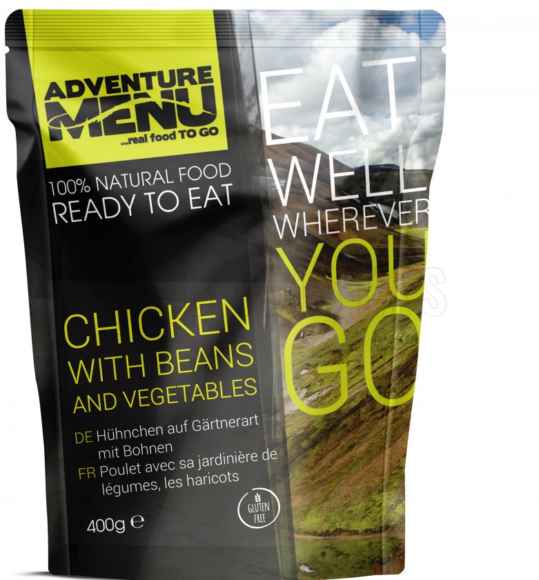 Kuře po zahradnicku s fazolemi Adventure Menu 3