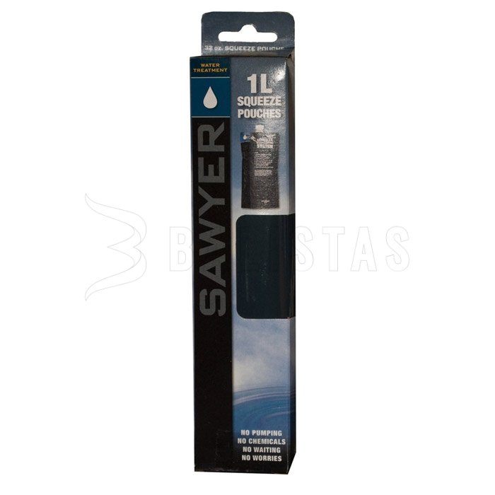 Botella plegable Sawyer 1 l - juego de 3 uds