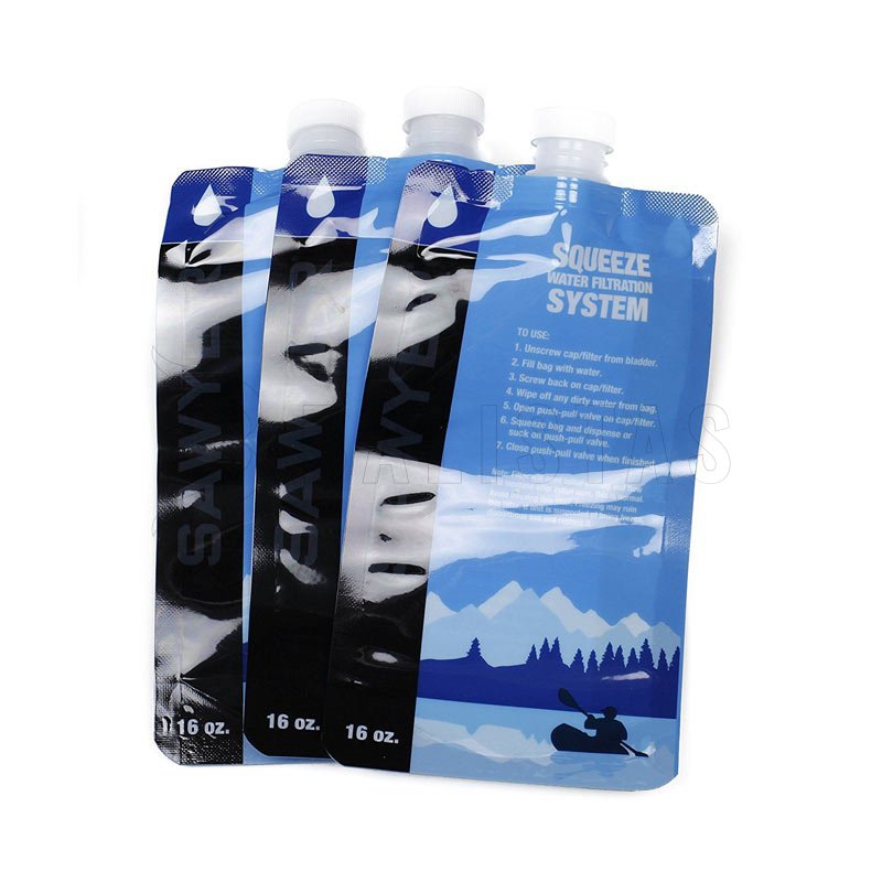 Botella plegable Sawyer 0,5l - set de 3 uds