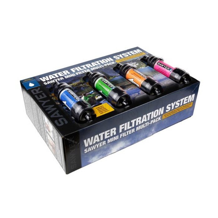 Filtro de agua Sawyer SP128 Mini Color Multipack 4pcs