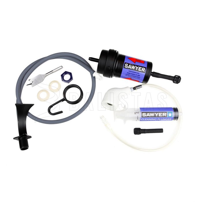 Kit de montaje de filtro de agua para purificador de cubo Sawyer