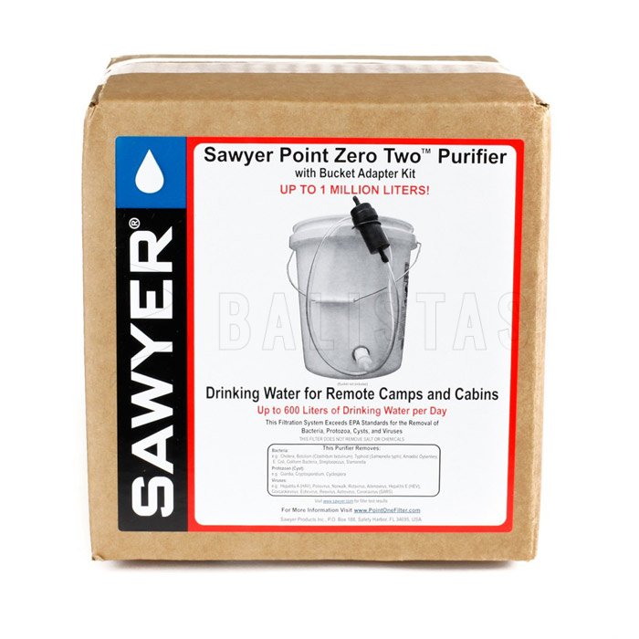 Kit de montaje de filtro de agua para purificador de cubo Sawyer