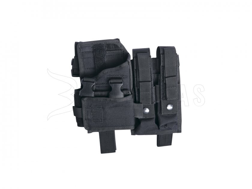Funda de muslo ASG negra