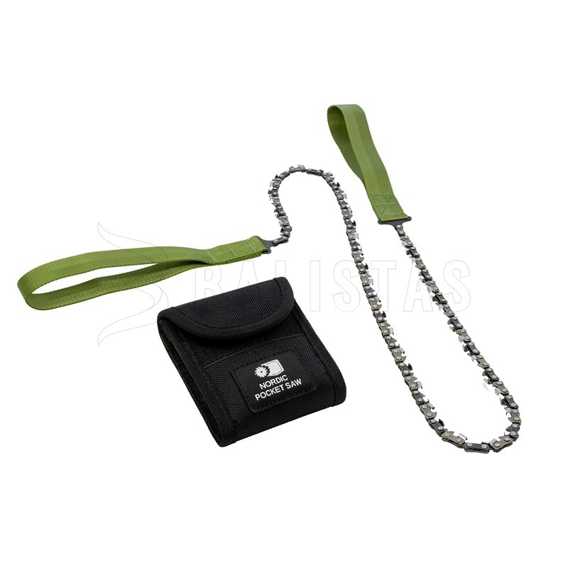 Nordic Pocket Saw X-Motosierra larga para 2 personas verde