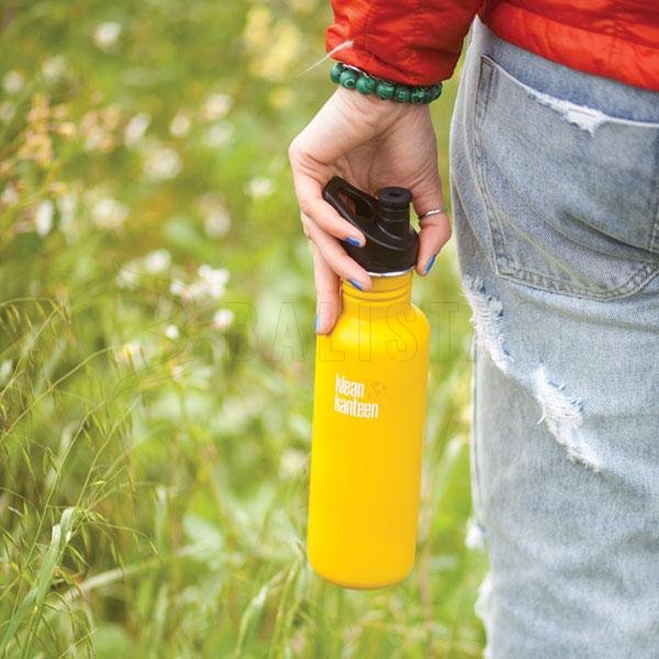 Botella de acero inoxidable Klean Kanteen Classic Sport 800 ml