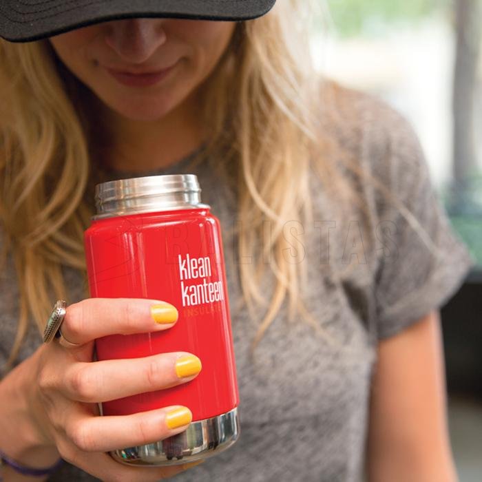 Termo Klean Kanteen Wide Loop 355ml acero inoxidable